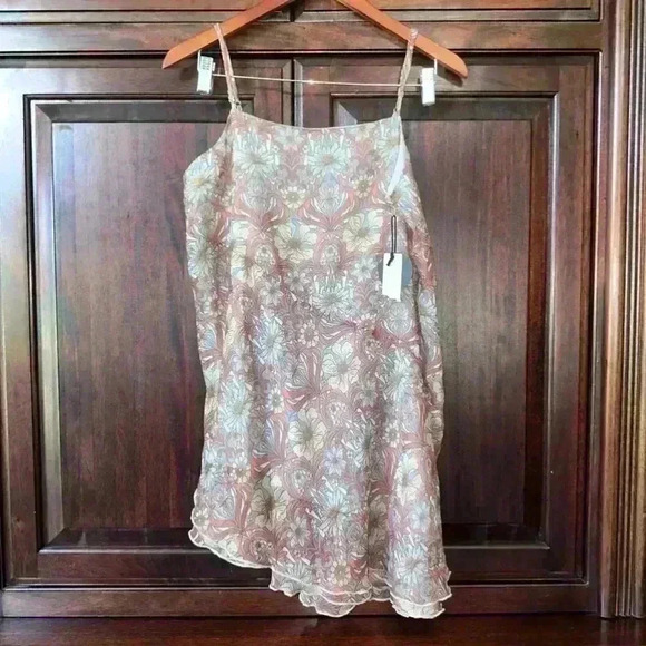 AMUSE SOCIETY NWT!! Moonlight Dress in Cornsilk / M /Boho Floral - Picture 4 of 12